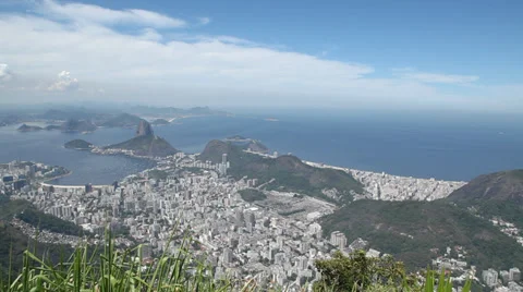 View Rio from Cristo Stock Footage 37633562