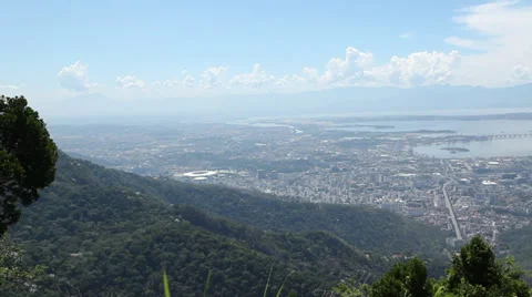 View Rio from Cristo Stock Footage 37635846
