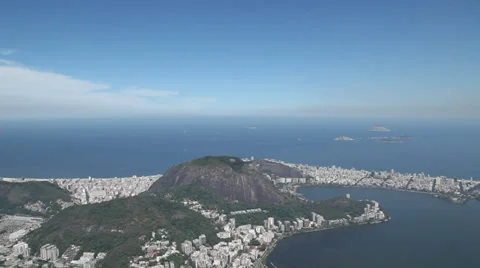 View Rio from Cristo Stock Footage 37636972