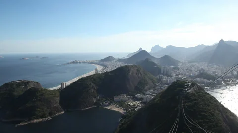 View Rio from pao de acucar Stock Footage 37655509