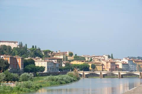 View of the river Arno in Florence, Stock Photos