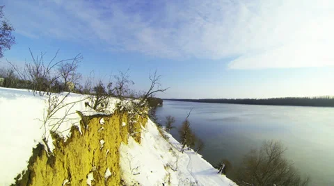 View of the river Stock Footage 34663340