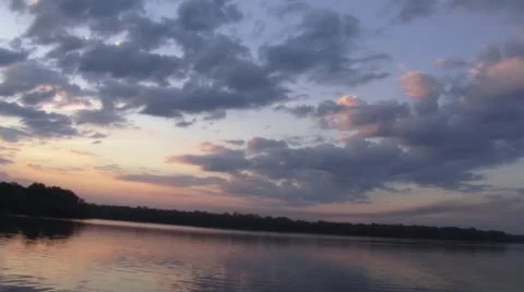 View of the river Stock Footage 50037253