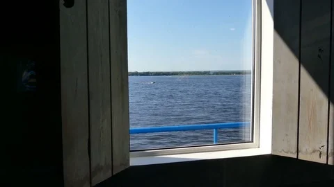 View from the river Stock Footage 78943310