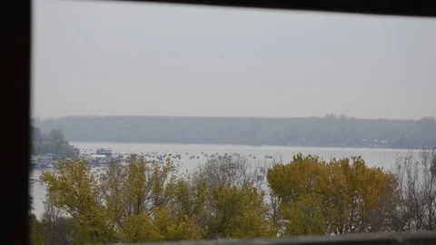 View of the river Stock Footage 85216678
