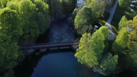 View of the river Stock Footage 233653936