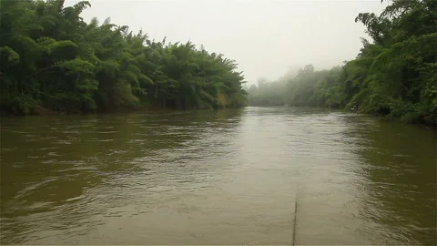 A view of the river kwai Stock Footage 288494048