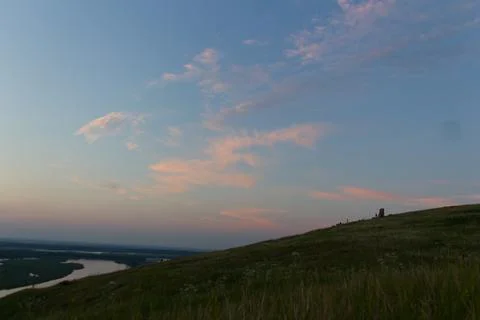 View on the river Stock Photos