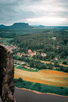 View of the river 스톡 사진