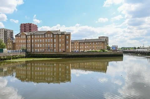 View of the River Roding Stock Photos