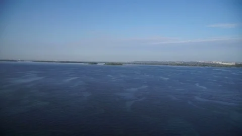 View of the river from the top Video stock 83798490