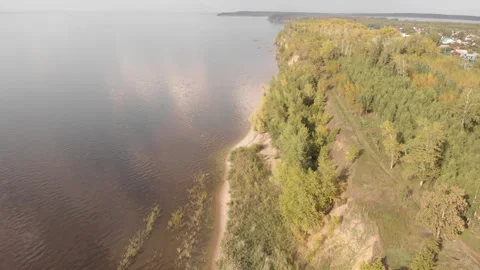 View Of The Riverside Stock Footage 287082432