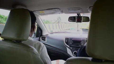 View of road from car Video stock 202141650