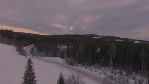 The view of the road Stock Footage 233353339