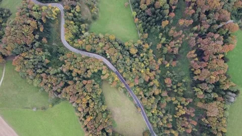 View of the road in the mountains Stock Footage 142710098