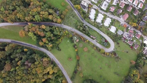 View of the road in the mountains Stock Footage 142710112