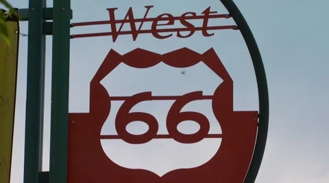 View of road sign Stock Footage 55570147