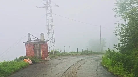 View a road with a steep hill. Stock Footage 282775904