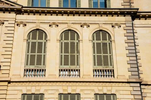 View of the Robert Palace Foto stock