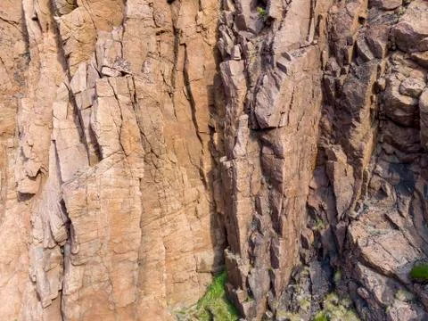 View of the rock, background, texture Foto stock