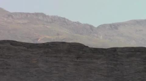 View of rock wall 스톡 동영상 40444202