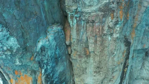 View of the rocks and sky. Stock Footage 158306408