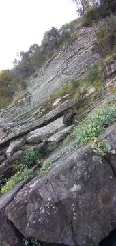 View of the rocks in coast Stock Photos