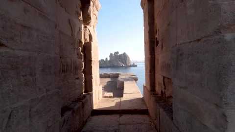 View of rocks in the Nile river through ... | Stock Video | Pond5