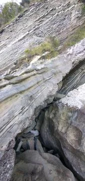 The view of the rocks Stock Photos