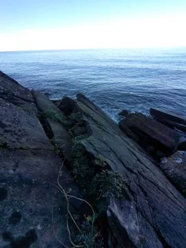 The view of the rocks Stock Photos