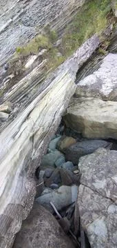 The view of the rocks Stock Photos