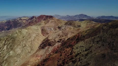A view of a rocky mountain Stock Footage 155511036