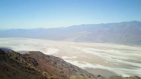 A view of a rocky mountain Stock Footage 155512874