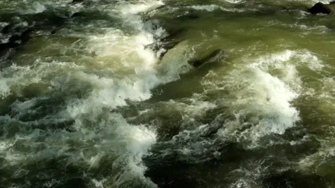 View of a rocky mountain river Stock-Footage 320057743