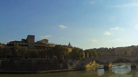 View of Rome, Italy Stock Footage 36134934