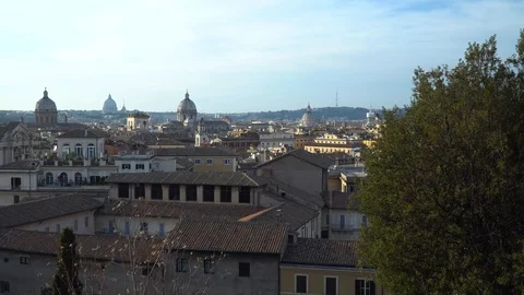 View of Rome, Italy Stock Footage 86284176