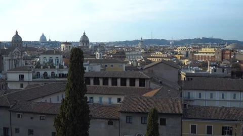 View of Rome, Italy Stock Footage 86284212