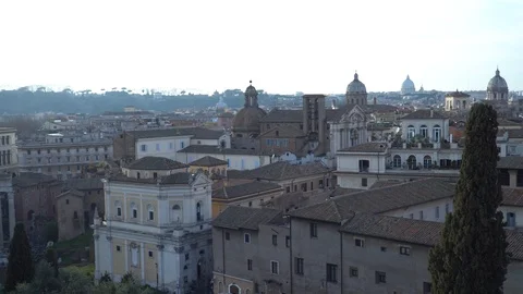 View of Rome, Italy Stock Footage 86284244