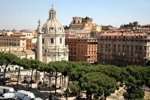 View of rome, italy Stock Photos