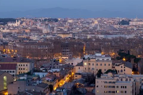 View in Rome Stock Photos