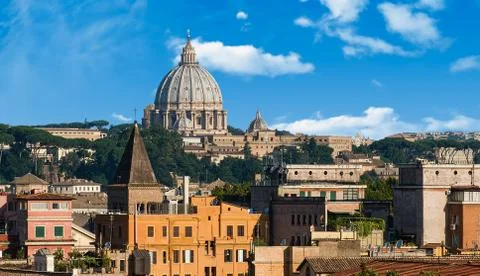 View of Rome Foto stock