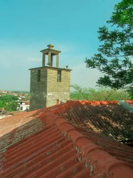 A view from the roof Stock Photos