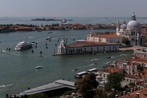 View of roofs of Venice Stock Photos