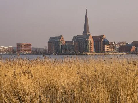 View to rostock Stock Photos