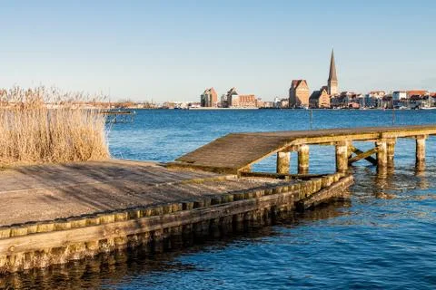 View to rostock Stock Photos