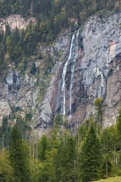 View of the Rothbach Waterfall Stock Photos
