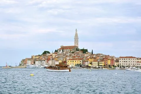 View of Rovinj. Stock Photos