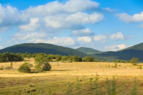 View of rural landscape Stock Photos