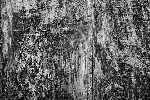 View on a rusty door Stock Photos