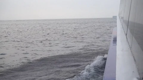 View from sailing boat Stock Footage 71690099